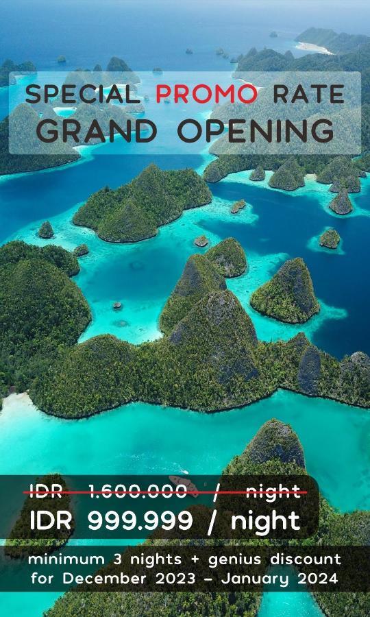 Mansuar Raja Ampat Bungalows Kri Luaran gambar